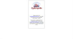 Desktop Screenshot of newsletters.quiltropolis.com